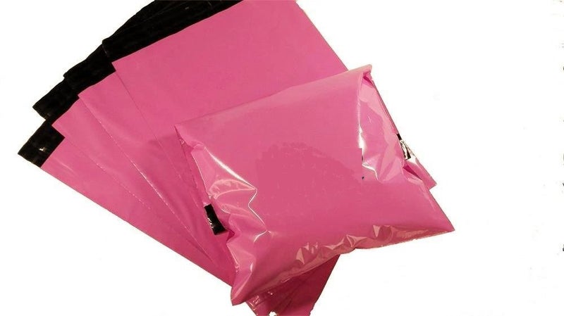 ProLine 10x13 Pink Poly Mailers Shipping Envelops Boutique Custom Bags Enhanced Durability Multipurpose Envelopes Keep Items Safe & Protected (200) - Image 1